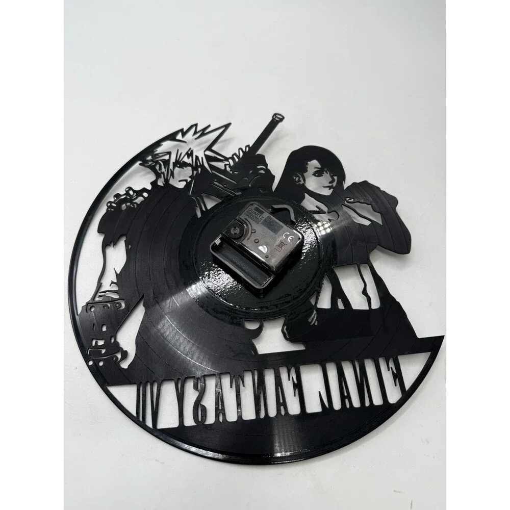 Final Fantasy VII 7 / FFVII / FF7 Game Vinyl Record Clock